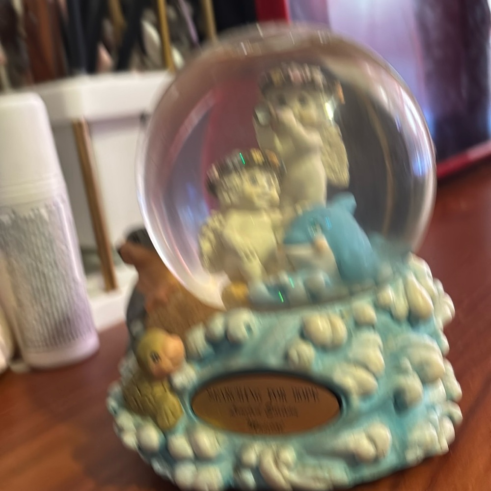 Searching for home limited edition snow globe musical